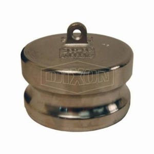 Dixon® 50-DP-SS Boss-Lock™ Type DP Cam and Groove Dust Plug, 1/2 in Nominal, 316 Stainless Steel, Domestic