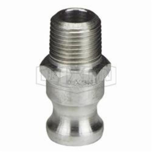 Dixon® 50-F-AL Boss-Lock™ Type F Cam and Groove Adapter, 1/2 in, Male Adapter x MNPT, Aluminum, Domestic