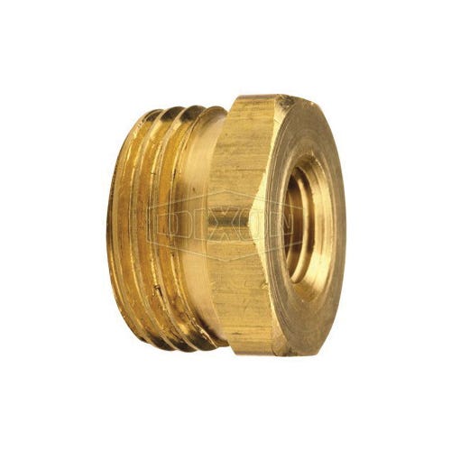 Dixon® 5071208C Adapter, 3/4-11-1/2 x 1/2 in, Male Garden Hose Thread x FNPT, Brass