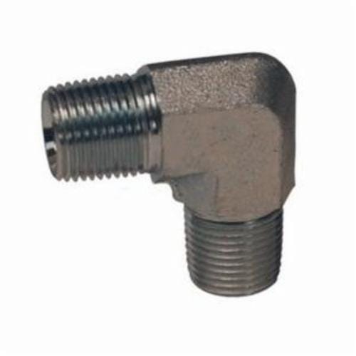 Dixon® 5500-4 Hydraulic Elbow, 1/4-18 Nominal, Male NPTF, Carbon Steel, Domestic