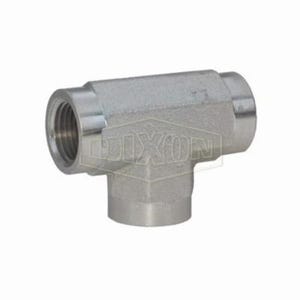 Dixon® 5605-8 Pipe Tee, 1/2-14 Nominal, FNPT, Steel, Domestic