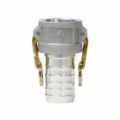 Dixon® 600-C-AL Type-C Cam and Groove Coupler, 6 in Nominal, Female Coupler x Hose Shank End Style, Aluminum
