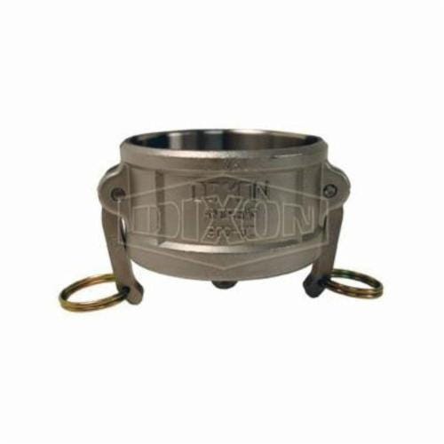 Dixon® 600-DC-SS Type DC Cam and Groove Dust Cap, 6 in, 316 Stainless Steel, Domestic