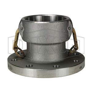 Dixon® 600-DL-AL Cam and Groove Coupler, 6 in Nominal, Coupler x Class 150 Flange End Style, Aluminum