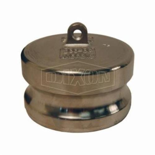Dixon® 600-DP-SS Boss-Lock™ Type DP Cam and Groove Dust Plug, 6 in Nominal, 316 Stainless Steel, Domestic