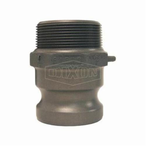 Dixon® 600-F-ALH Boss-Lock™ Type F Cam and Groove Adapter, 6 in, Male Adapter x MNPT, Aluminum, Domestic