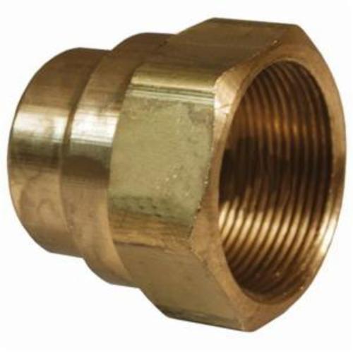 Dixon® 61RB-06 Air Brake Hose Nut, 3/8 in x 31/32-20 Nominal, Hose x FNPT End Style, 360 Brass Alloy, Domestic