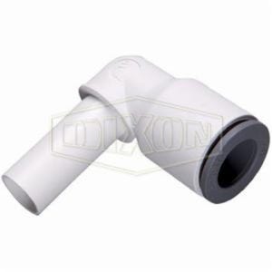 Dixon® 63825600WP2 LIQUIfit™ 90°  Plug-In Elbow, 1/4 in Nominal, Nylon, Domestic