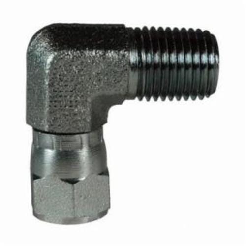 Dixon® 6501-12-12 Hydraulic Elbow, 1-1/16-12 x 3/4-14 Nominal, 37° Female JIC Swivel x Male NPTF, Steel