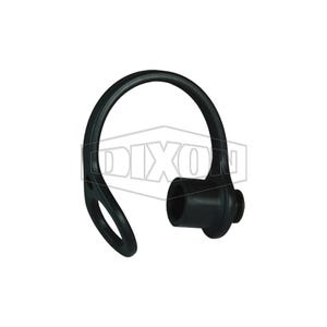 Dixon® 6KDP-K6DC 5600 Interchange Quick Connect Dust Plug, 3/4 in Nominal, Rubber, Domestic