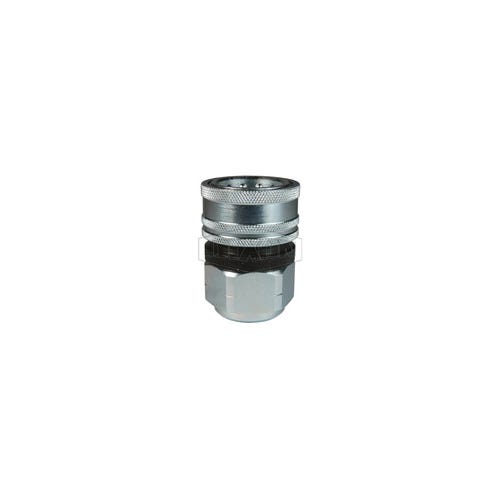 Dixon® 6TRBF6 DQC TR European Interchange Female Coupler, 3/4-14 Nominal, Female BSPP, Steel