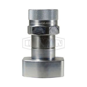 Dixon® 10VEPFP10 VEP Quick Disconnect Hydraulic Flange Pad Coupling, 1-1/4 in Nominal, Steel