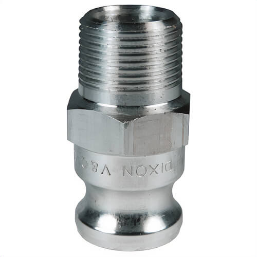 Dixon® 75-F-AL 3/4 in Alum Male NPT x Male Adapter