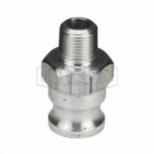 Dixon® 7550-F-AL Boss-Lock™ Type F Cam and Groove Adapter, 3/4 x 1/2 in, Male Adapter x MNPT, Aluminum, Domestic