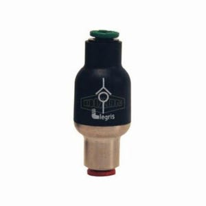 Legris by Dixon® 79960400 Non-Return In-Line Check Valve, 5/32 in, Tube, Nylon Body