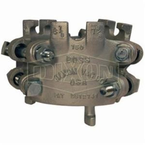 Dixon® 850 Boss™ 6-Bolt Clamp, 7-32/64 to 8 in Nominal, Iron Band, Domestic