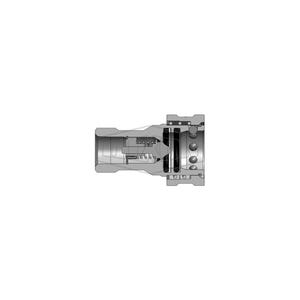 Dixon® 3HBF3-SS DQC H Industrial Interchange Poppet Valve Female Coupler, 3/8 Nominal, Female BSPP, 316 Stainless Steel