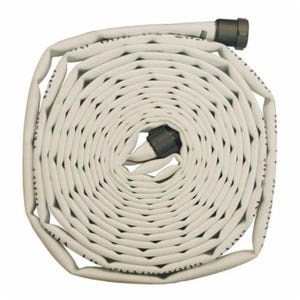 Dixon® A525-75RAF 500 Single Jacket Fire Hose, 2-1/2 in, NST (NH), 75 ft L, 225 psi Working, Polyester, Domestic