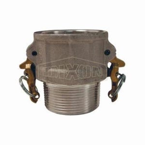 Dixon® AB100 Boss-Lock™ Type B Cam and Groove Coupler, 1 in Nominal, Female Coupler x MNPT End Style, Aluminum, Domestic