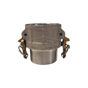 Dixon® AB150 Boss-Lock™ Type B Cam and Groove Coupler, 1-1/2 in Nominal, Female Coupler x MNPT End Style, Aluminum, Domestic