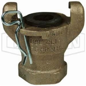 Dixon® ABC1 Air King™ Universal Hose End, 1/4 in, FNPT, Brass, Domestic