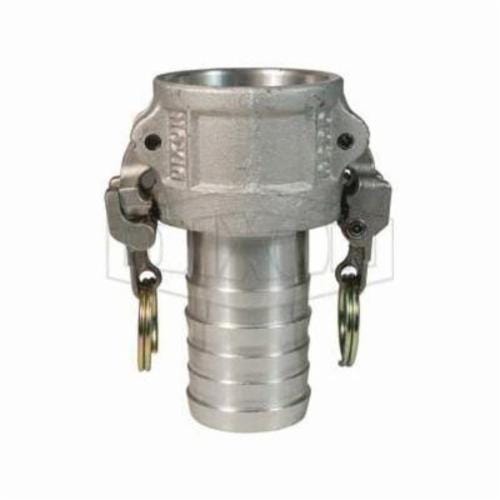 Dixon® AC600EZ EZ Boss-Lock™ Type-C Cam and Groove Reducing Coupler, 6 in Nominal, Female Coupler x Hose Shank End Style, Aluminum, Domestic