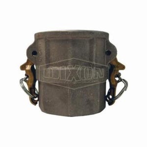 Dixon® AD500 Boss-Lock™ Type D Cam and Groove Coupler, 5 in Nominal, Female Coupler x FNPT End Style, Aluminum, Domestic