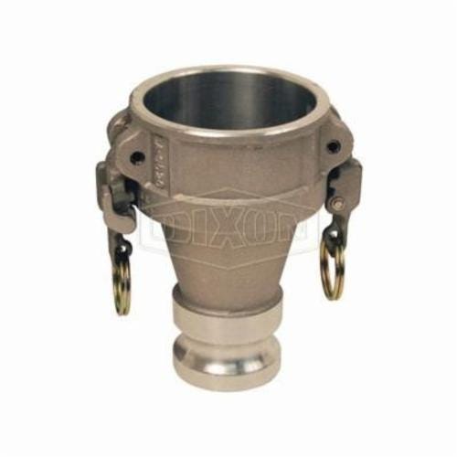 Dixon® ADA3020EZ EZ Boss-Lock™ Type DA Cam and Groove Reducing Coupler, 2 x 3 in Nominal, Coupler x Adapter End Style, Aluminum, Domestic