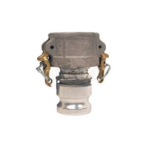 Dixon® ADA3040 Boss-Lock™ Type DA Cam and Groove Reducing Coupler, 3 x 4 in Nominal, Coupler x Adapter End Style, 356T6 Aluminum