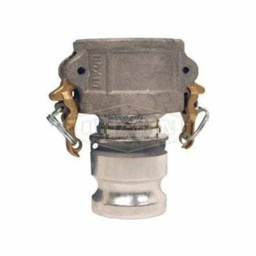 Dixon® ADA4030 Boss-Lock™ Type DA Cam and Groove Reducing Coupler, 3 x 4 in Nominal, Coupler x Adapter End Style, Aluminum, Domestic
