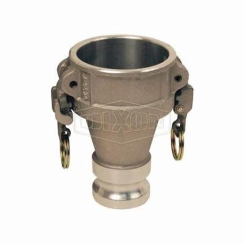 Dixon® ADA4030EZ EZ Boss-Lock™ Type DA Cam and Groove Reducing Coupler, 3 x 4 in Nominal, Coupler x Adapter End Style, Aluminum, Domestic