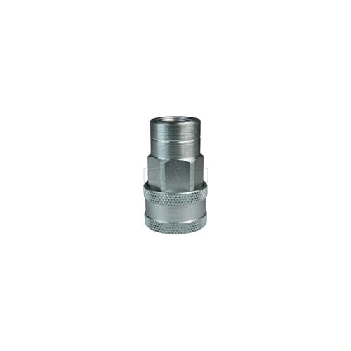 Dixon® AG4BF4 AG Series Agricultural Ball Plug, 1/2-14 Nominal, Female BSPP, Steel