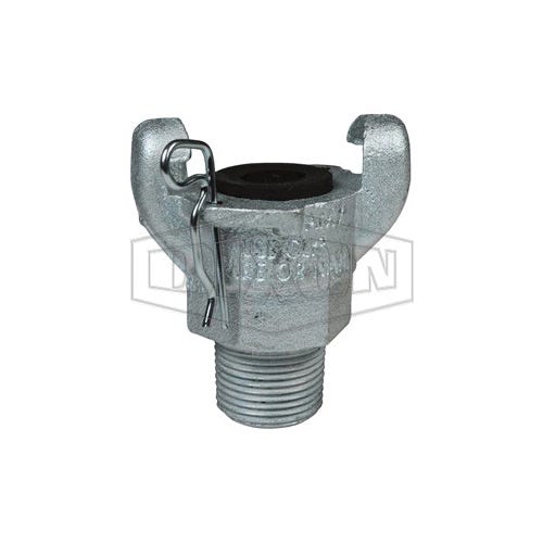 Dixon® AM12 Air King™ Universal Hose End Coupling, 1 in, MNPT, Iron