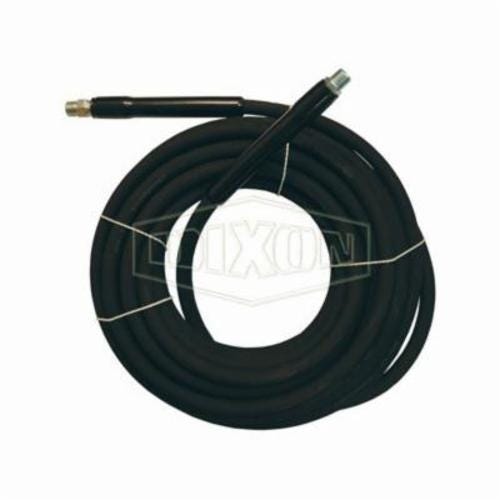Dixon® AR503830SSP Garden Hose, 3/8 in, Male Swivel, 50 ft L, 4000 psi, Rubber, Domestic