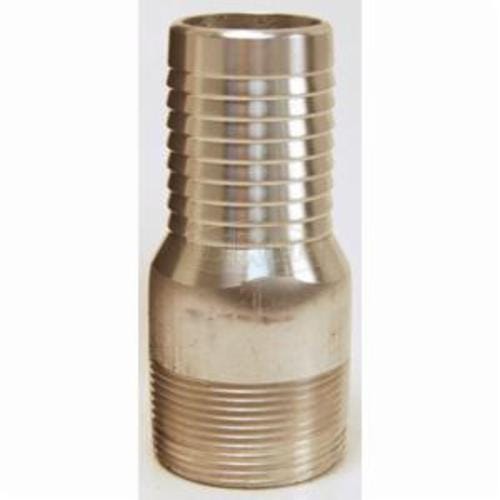 Dixon® AST20 Combination Nipple, 1-1/2 in, Hose Shank x MNPT, Aluminum, Domestic