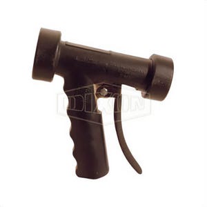 Dixon® AWSG Hot Water Washdown Spray Nozzle, 1/2 in FNPT Connection, 12.5 GPM Flow Rate, 150 psi Pressure, Aluminum, Black, Domestic