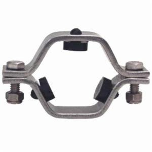Dixon® B24RG-G150 Hexagonal Hanger with Nitrile Grommet, 1-1/2 in Pipe/Tube, Stainless Steel, Domestic
