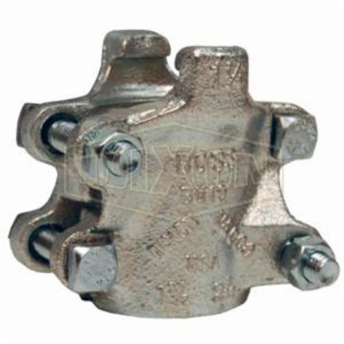 Dixon® B19 Boss™ 4-Bolt Clamp, 2-8/64 to 2-24/64 in Nominal, Iron Band, Domestic