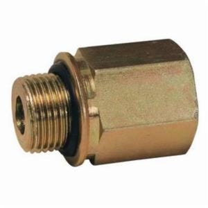 Dixon® B3455-16-16 Hydraulic Adapter, 1-11-1/2 x 1-11 Nominal, Female NPTF x Male BSPP, Carbon Steel, Domestic