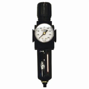 Norgren® by Dixon® B73G-4AG-MB Excelon® Compact Modular Relieving Filter/Regulator with GC230 Gauge and Automatic Drain