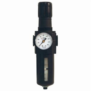 Norgren® by Dixon® B74G-6M Modular Relieving Standard Filter/Regulator with Manual Drain, 3/4 in PTF Port, 212 scfm Flow Rate