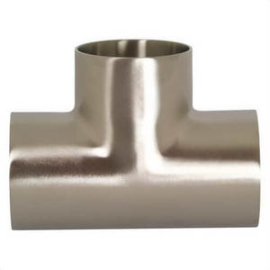Dixon® B7WWW-G400P Weld Tee, Short, Series: B7WWW, Fitting/Connector Type: Tee, 4 in Nominal Size, 0.083 in Thickness