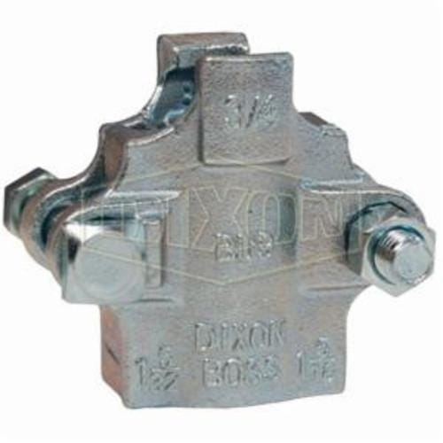 Dixon® BD Boss™ 2-Bolt Clamp, 36/64 - 42/64 in Nominal, Carbon Steel Band