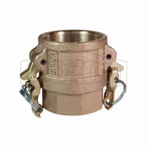 Dixon® BD075 Boss-Lock™ Type D Cam & Groove Coupler, 3/4 in Nominal, Female Coupler x FNPT End Style, Brass