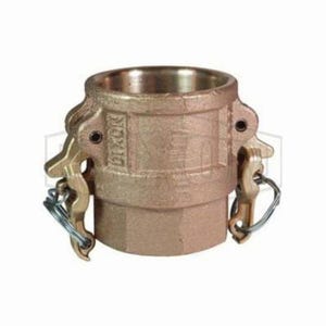 Dixon® BD250 Boss-Lock™ Type D Cam and Groove Coupler, 2-1/2 in Nominal, Female Coupler x FNPT End Style, Brass, Domestic