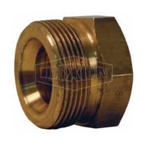 Dixon® BGB8 Boss™ Ground Joint Spud, 3/4 in, FNPT, Brass, Domestic