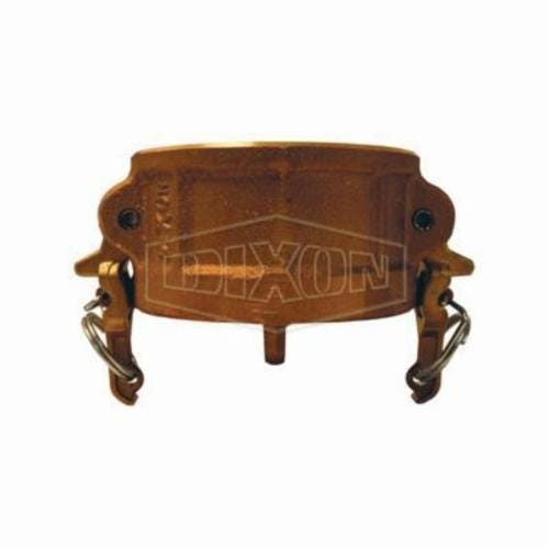 Dixon® BH125 Boss-Lock™ Type H Cam and Groove Dust Cap, 1-1/4 in, Brass, Domestic