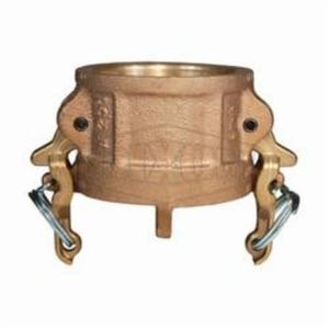 Dixon® BH250 Boss-Lock™ Type H Cam and Groove Dust Cap, 2-1/2 in, Brass, Domestic