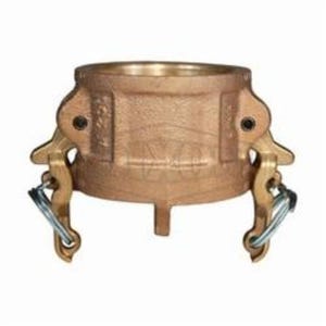 Dixon® BH300 Boss-Lock™ Type H Cam and Groove Dust Cap, 3 in, Brass, Domestic