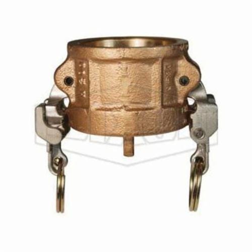 Dixon® BH300EZ EZ Boss-Lock™ Type H Cam and Groove Dust Cap, 3 in, Brass, Domestic